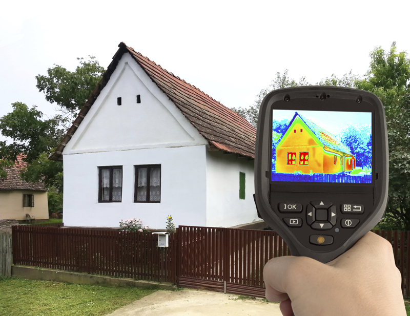 Thermal Image of the Old House